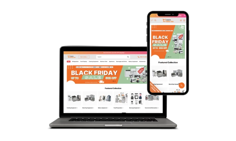 Origin Web Solutions - Commercial Kitchen Store