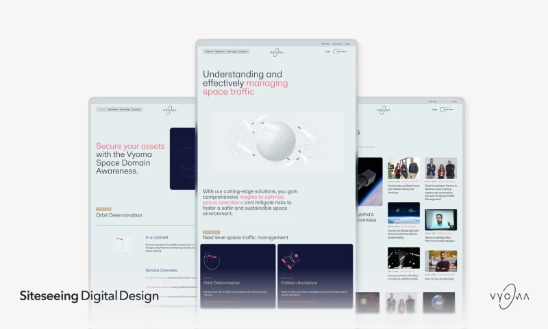 Siteseeing Digital Design - Vyoma