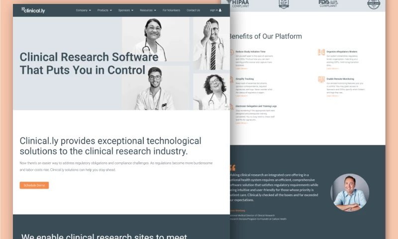 Mojo Media - New Website for Clinical.ly