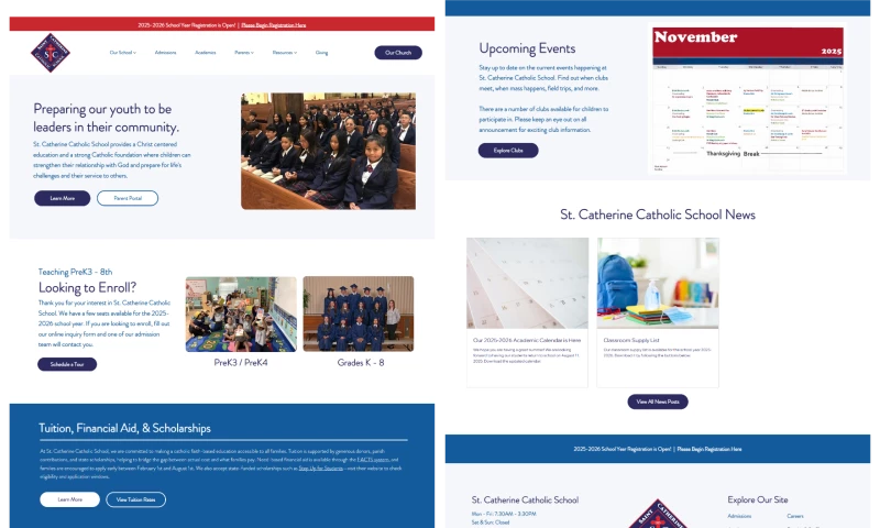 AMUX Designs - St Catherine Catholic School