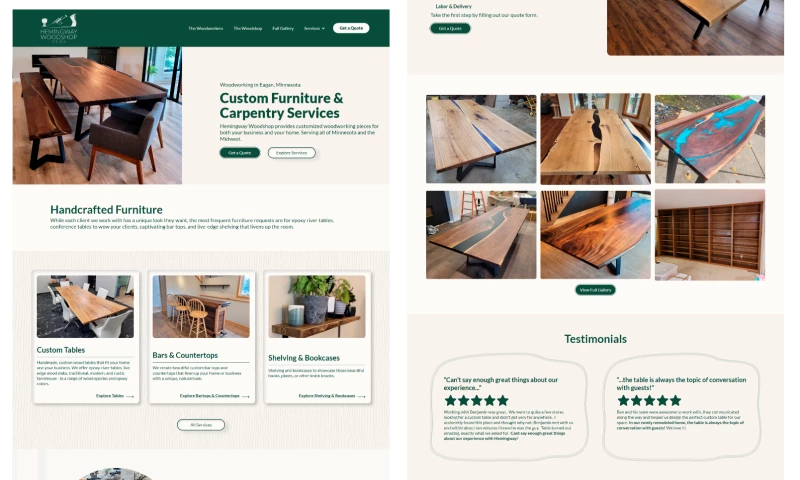 AMUX Designs - Website & Branding