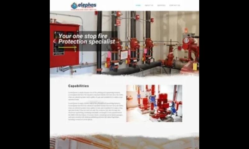 The Hashtech - Elephas Fire Protection Web Application