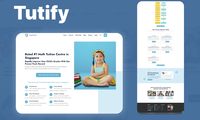 Neebha Web Services - Tutify - Education Domain - Complex Web Application