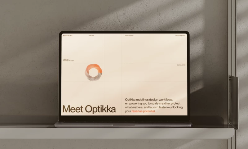 Landing Page for an AI-Powered Design System