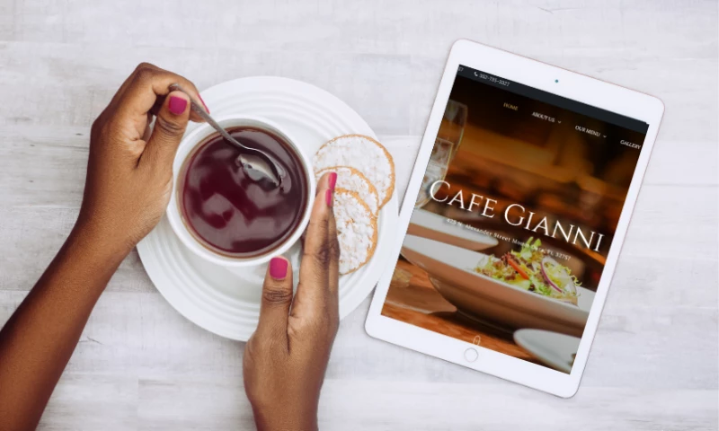 Tulumi - Cafe Gianni | Building Online Presence for Mount Dora’s Favorite Restaurant