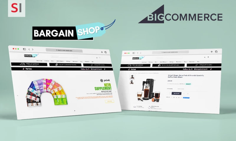 SynapseIndia Outsourcing - Bargain Shop UK - Multi Brand E-Commerce on BigCommerce
