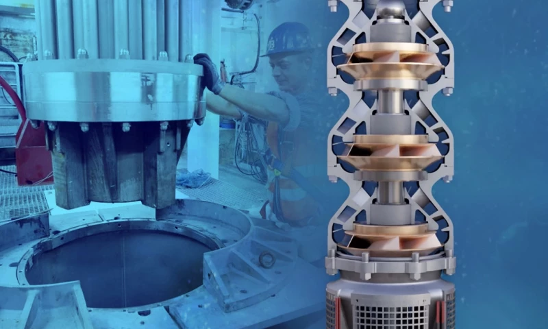 3D Animation of Industrial Pump