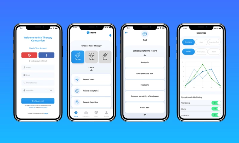 My Therapy Companion Symptom Tracker App