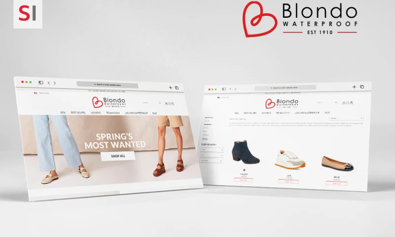 SynapseIndia Outsourcing - Ecommerce Website for Fashion Footwear brand