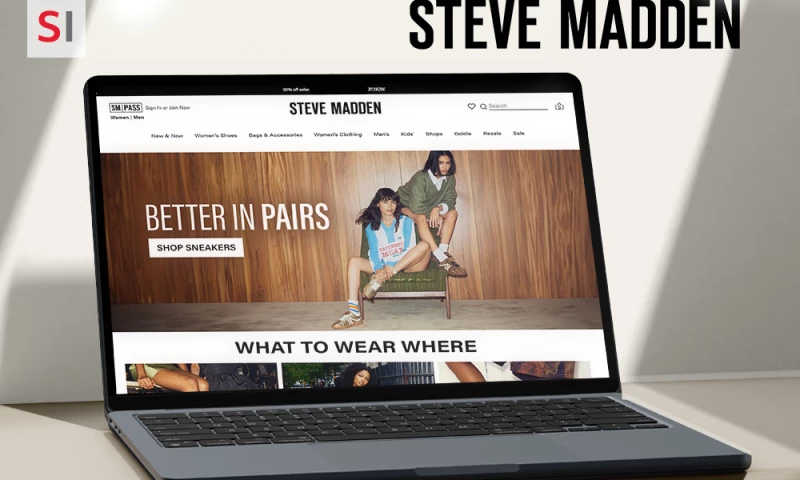 SynapseIndia Outsourcing - Ecommerce Website for Steve Madden