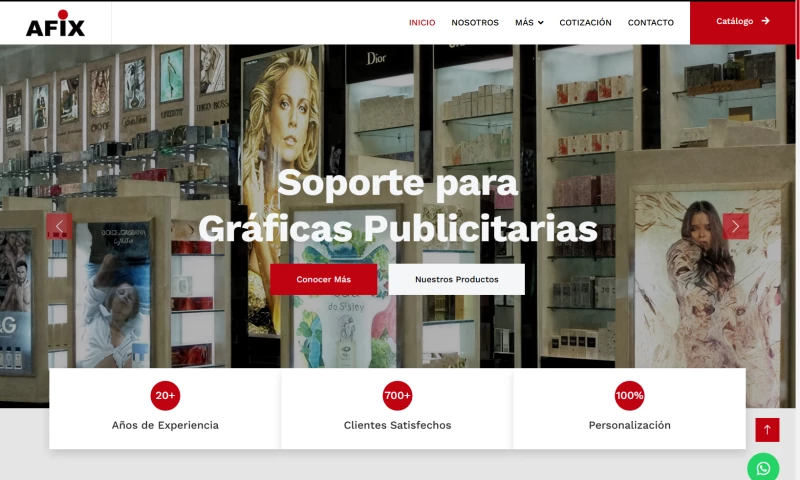 Zevetix Labs - Web para AfixSA