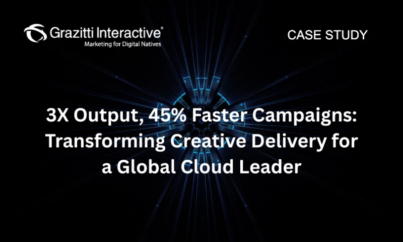 3X Output, 45% Faster Campaigns: Transforming Creative Delivery for a Global Cloud Leader