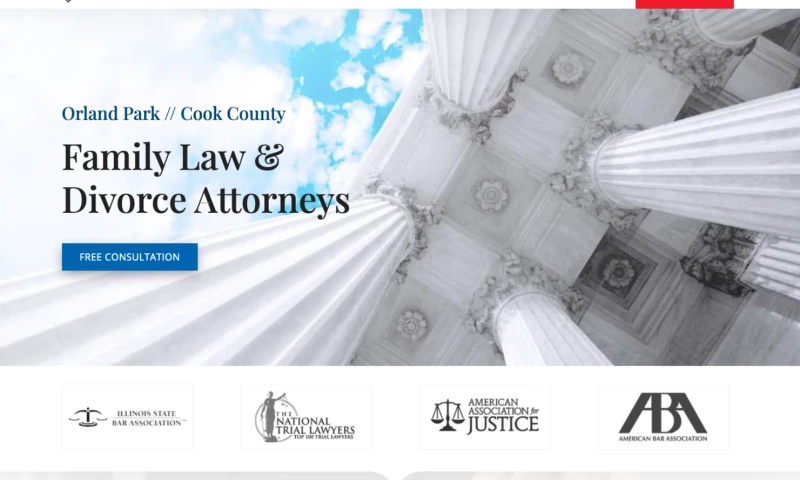 Family Law Firm Website