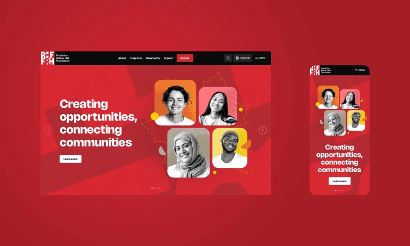 Rain Digital - Website and campaigns for RHF