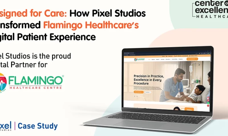 Pixel Studios - Flamingo Healthcare Redesigning the Digital Patient Experience
