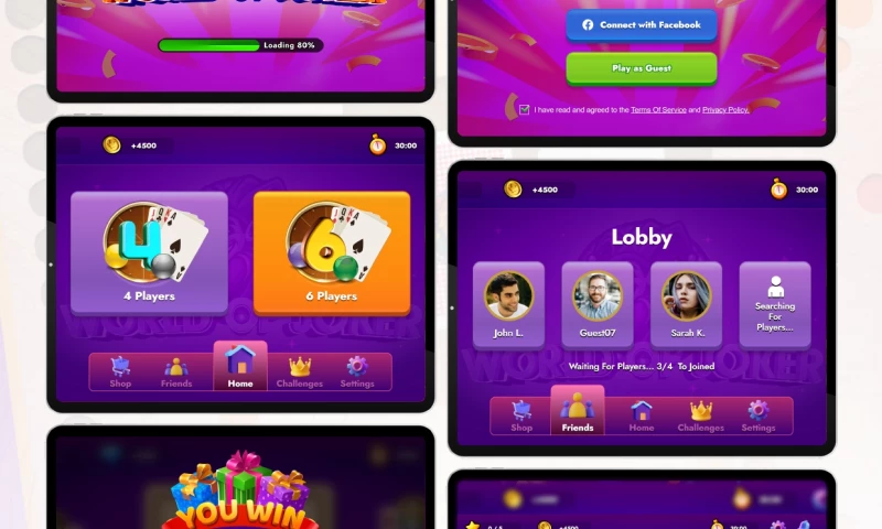 Draw n Roll 3D Multiplayer Card-Driven Board Game