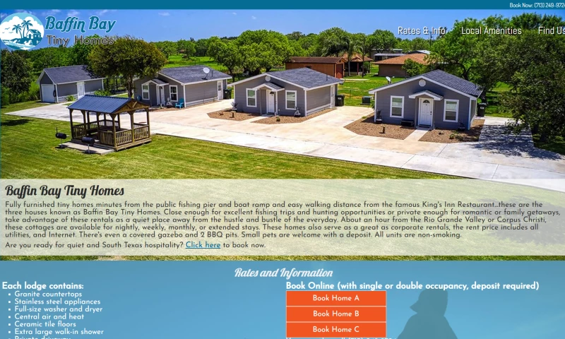 Williams Web Solutions - Baffin Bay Tiny Homes