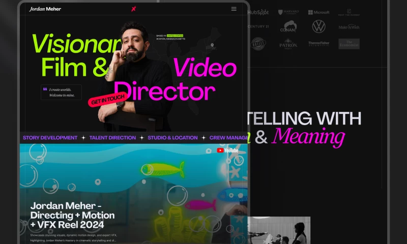 Wizdiv - Jordan Meher Figma Design & Webflow Development