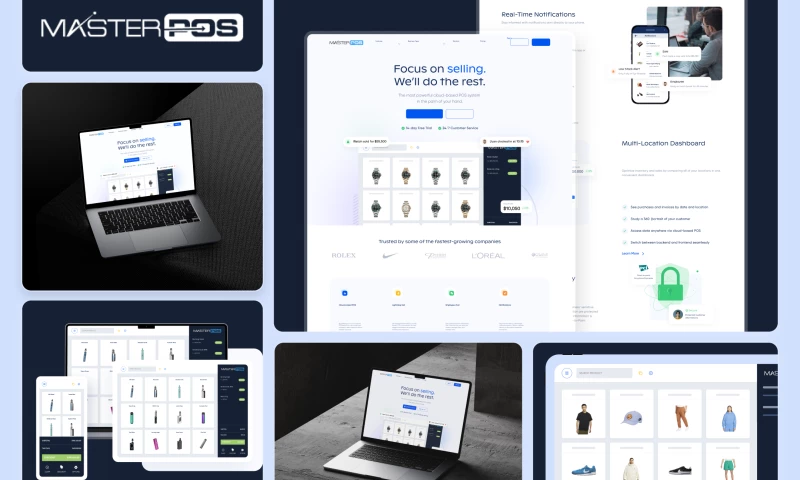 Wizdiv - MasterPOS Webflow Development