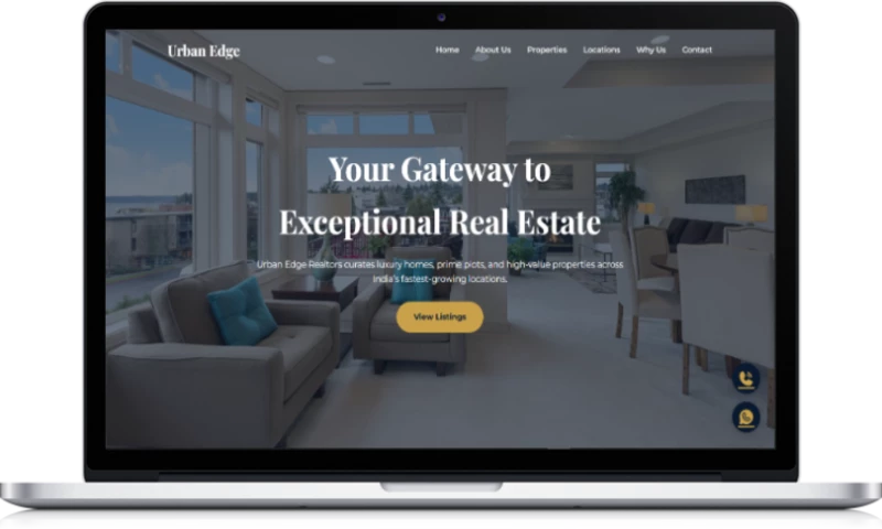 Vivexa Tech - Urban Edge Realtors Premium Real Estate Website