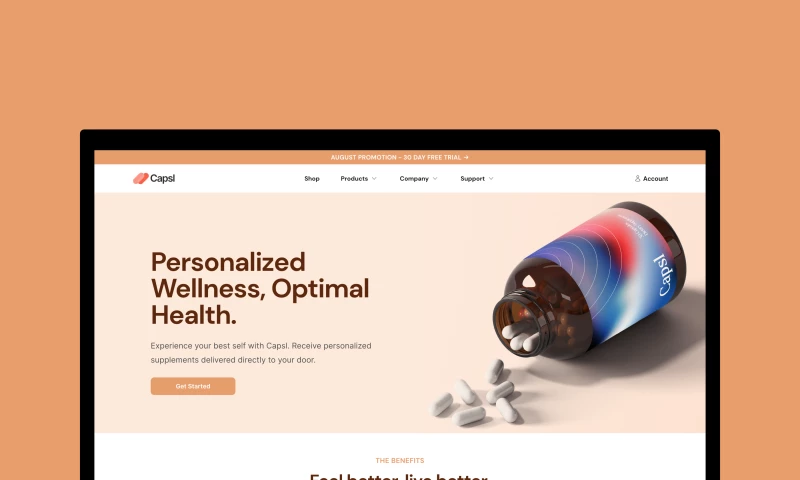 Capsl: Personalized Supplements