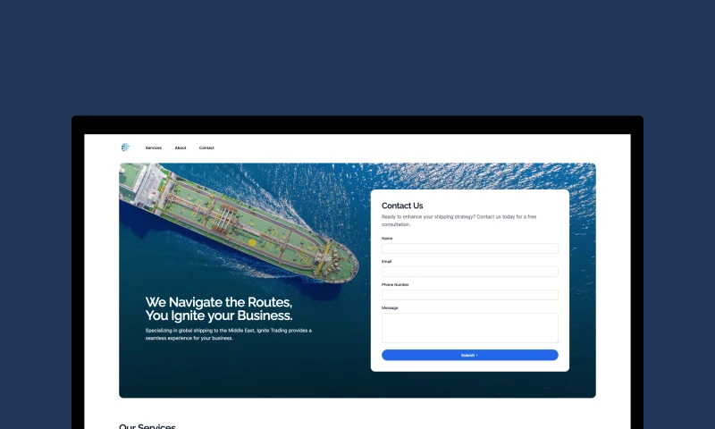 Ignite Shipping: Global Logistics