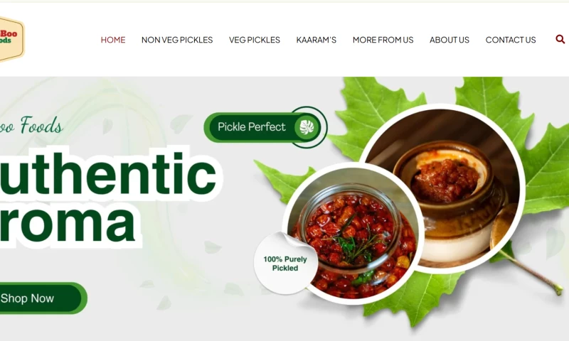 The Website Makers - Boo Boo foods