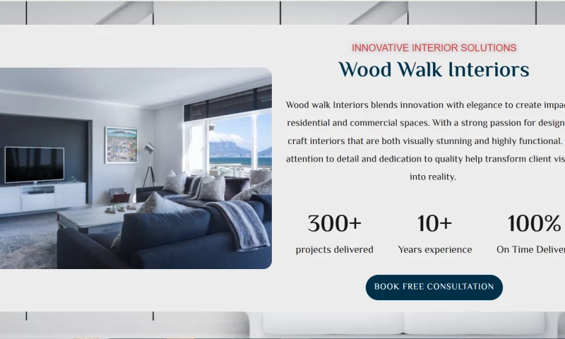 The Website Makers - Woodwalk Construction and interiors
