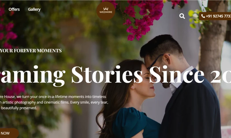 The Website Makers - The Wedmire House