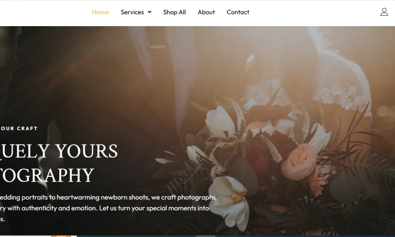 The Website Makers - Uniquely Yours Photography