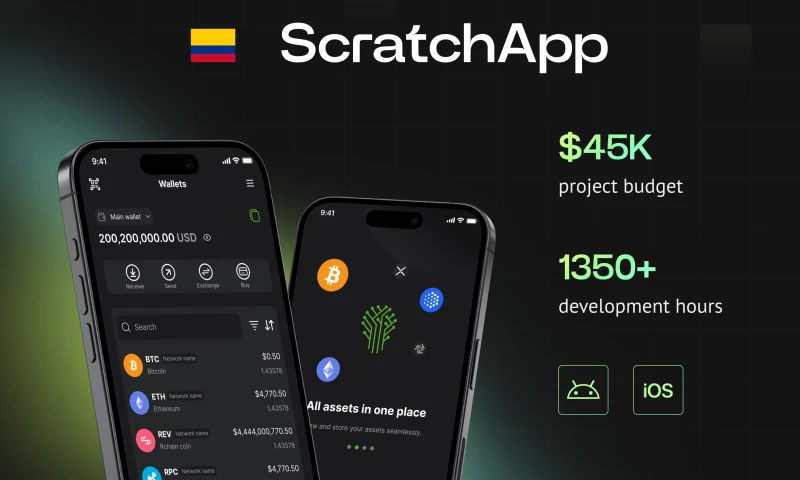 ScratchApp - Multi-Chain Crypto Wallet with Fiat Integration and Cross-Chain Trading