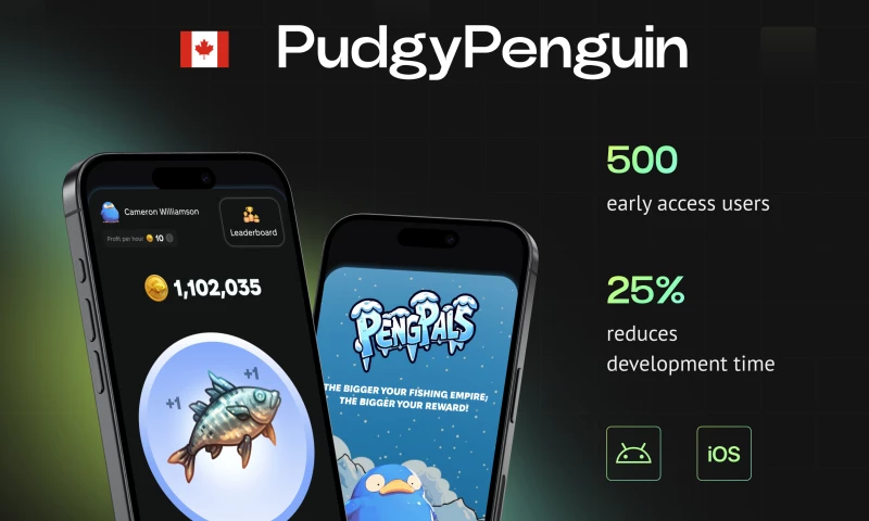OmiSoft - PudgyPenguin - Telegram Mini-Game Development for Pudgy Penguin