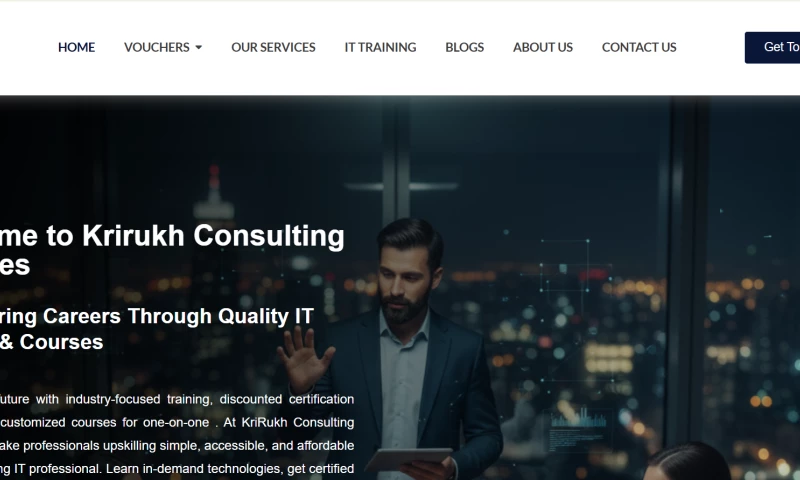 The Website Makers - Krirukh Consulting