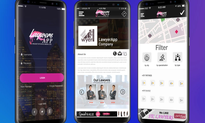 Royal Media - Lawyers App