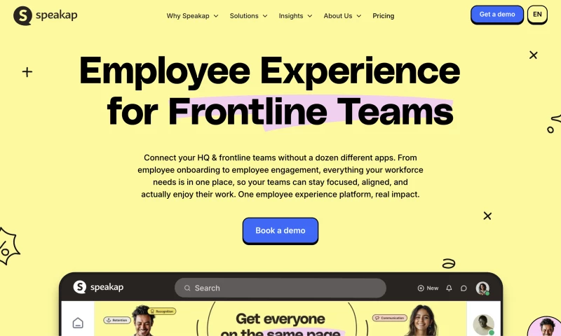 Effiqs - Speakap Website