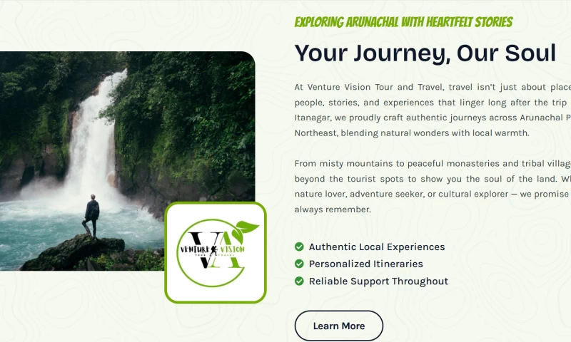 The Website Makers - Venture Vision Travel