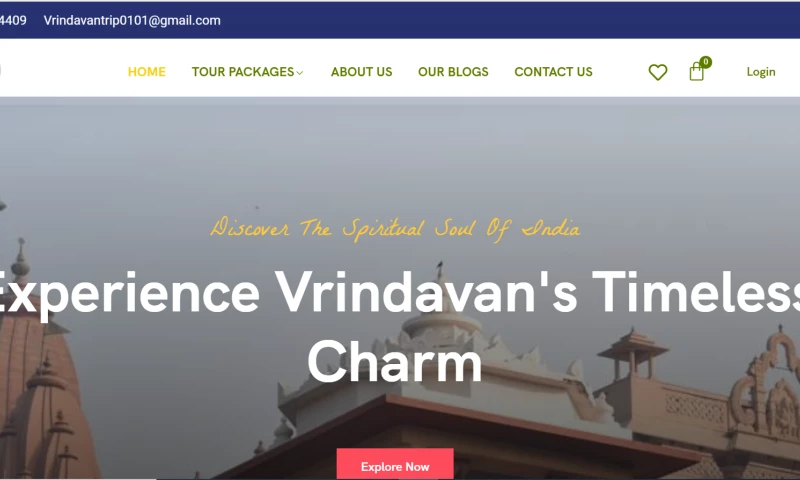 The Website Makers - Vrindavan Trip