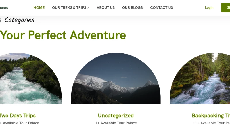The Website Makers - Aranya Adventure