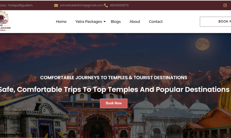 The Website Makers - Sri Mahalakshmi Travels
