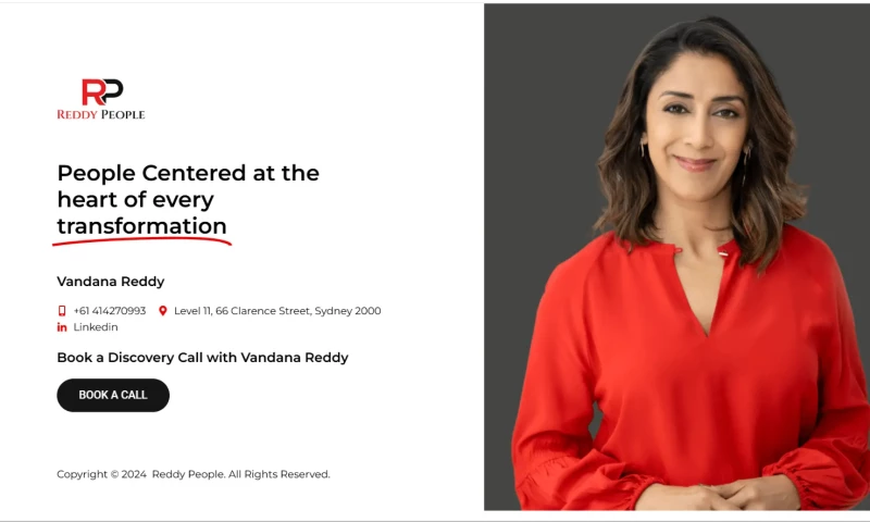 Reddy People WordPress website