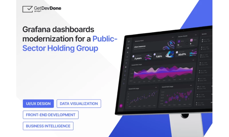 GetDevDone - Customized Grafana dashboard project
