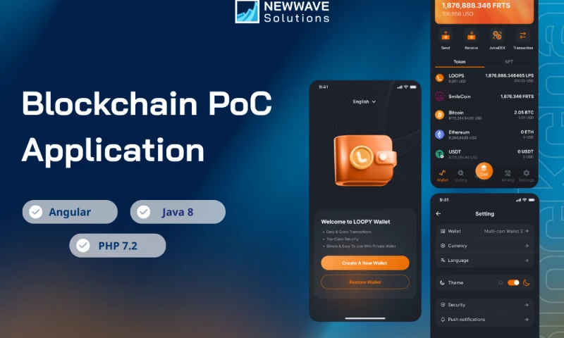 Full-Feature Blockchain PoC Application