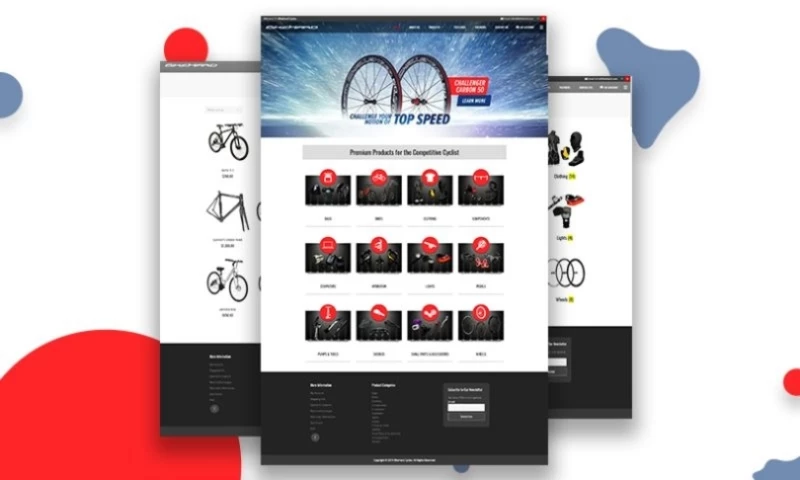 AddWebSolution - BikeHard Cycle Products For The Competitive Cyclist - AddWeb Portfolio