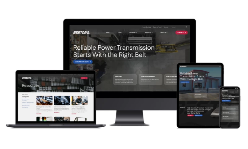 Bestorq Website Redesign