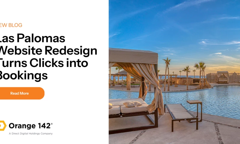 Orange 142 - Las Palomas Website Redesign Turns Clicks into Bookings