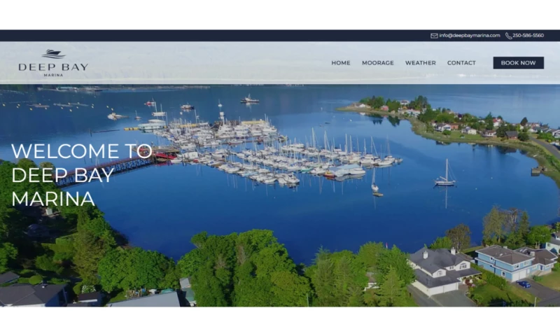 Websites Made With Love - Deep Bay Marina