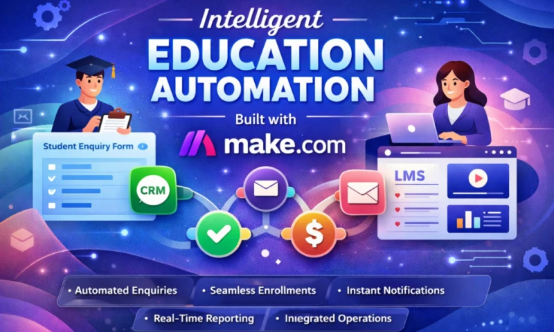 Hike Branding - Scalable Education Operations Automation Powered by Make.com