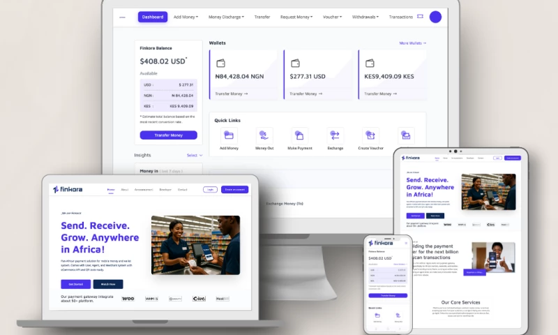 Nomfro Technologies - Finkora - Scalable Fintech Platform for Digital Payments & Cross-Border Transfers