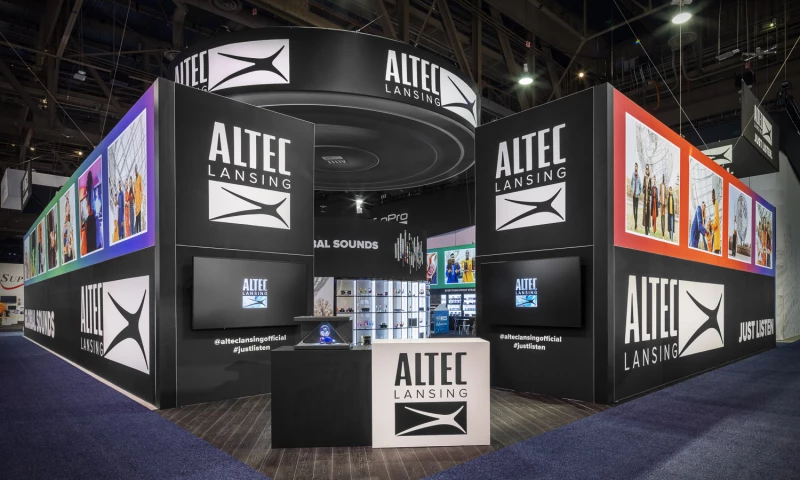 Altec Lansing - Infinity Brands Custom Display for CES