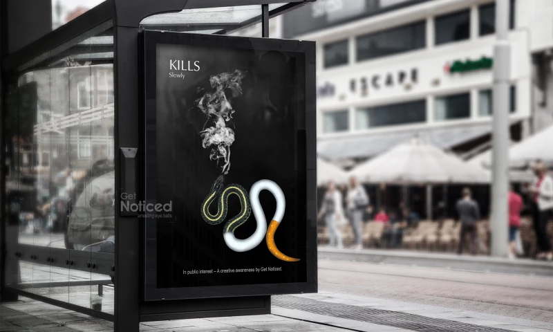 Public Interest Outdoor Advertising Campaign Conceptual